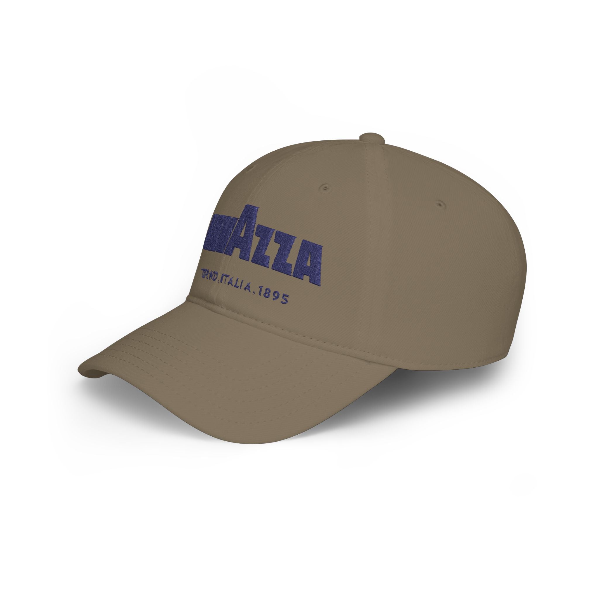 Lavazza Torino 1895 Red Low Profile Baseball Cap — Embroidered Coffee Brand Hat - Creations by Chris and Carlos