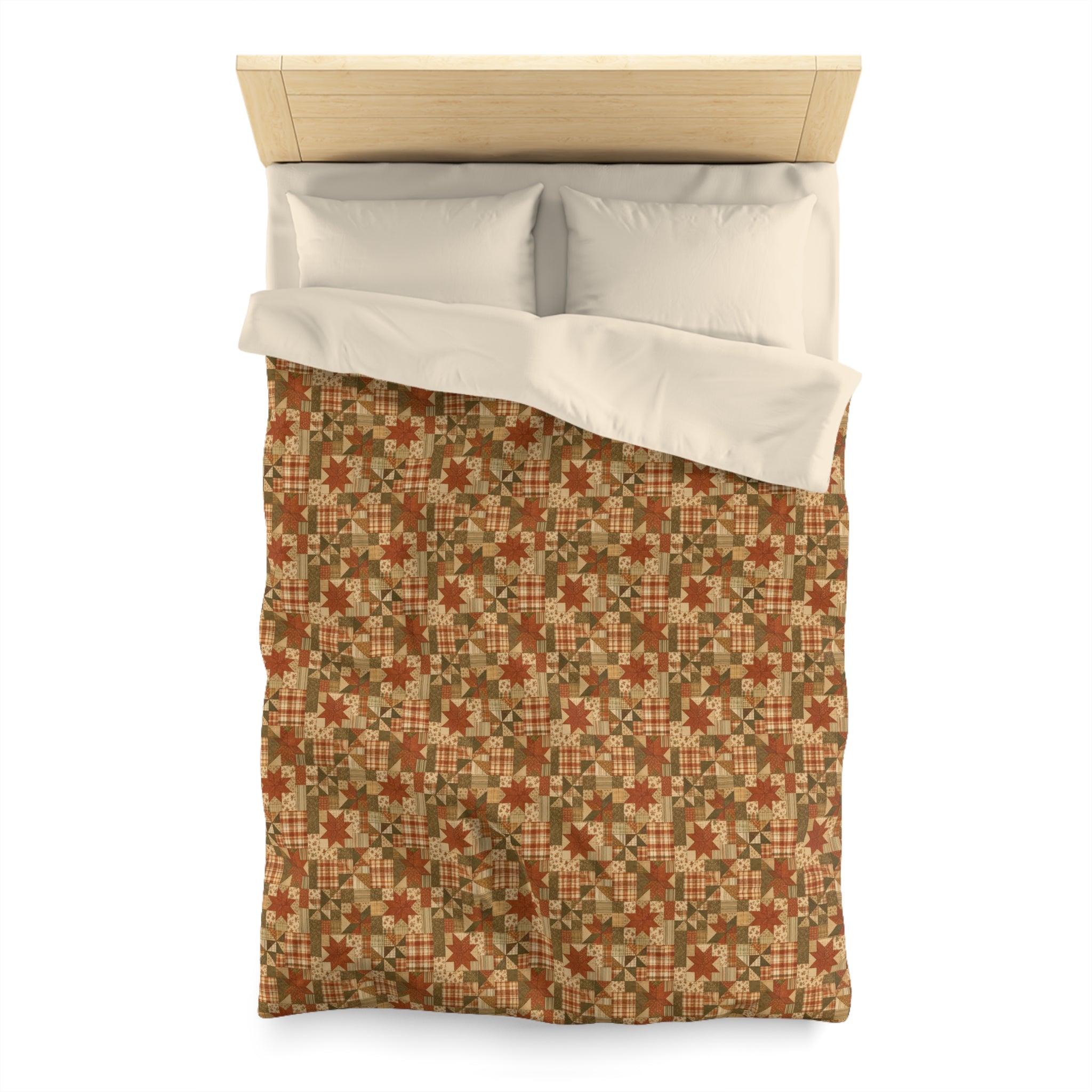 Old Soul Harvest™ Vintage Quilt Blocks Duvet Cover - Duvet Cover from Old Soul Harvest Bedding