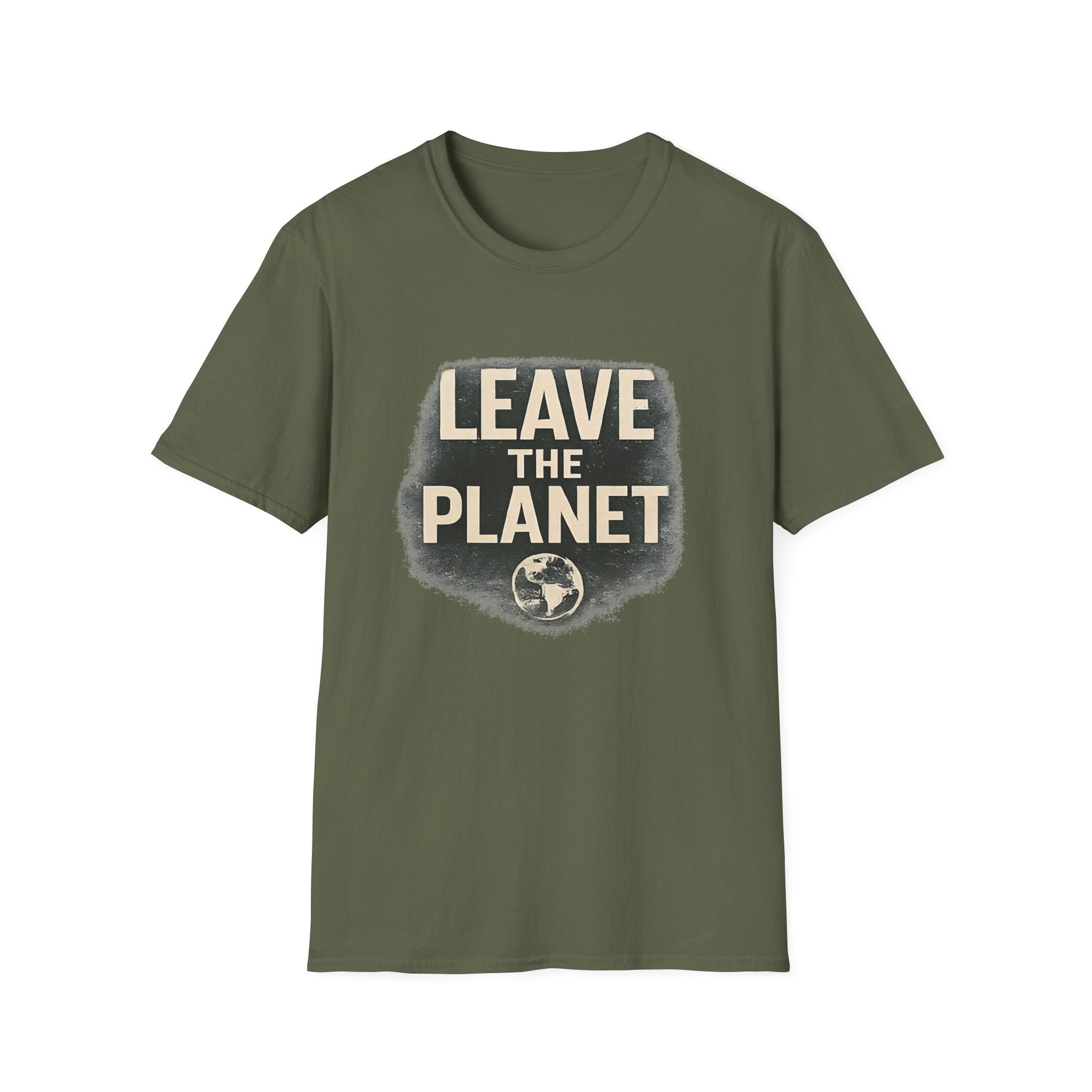 Leave the Planet T‑Shirt – Retro Space Graphic Tee - Creations by Chris and Carlos