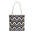 The Tailgate Crew- Stylish Chevron Tote Bag, Trendy Beach Bag, Reusable Shopping Tote, Unique Gift for Her, Casual Everyday Accessory