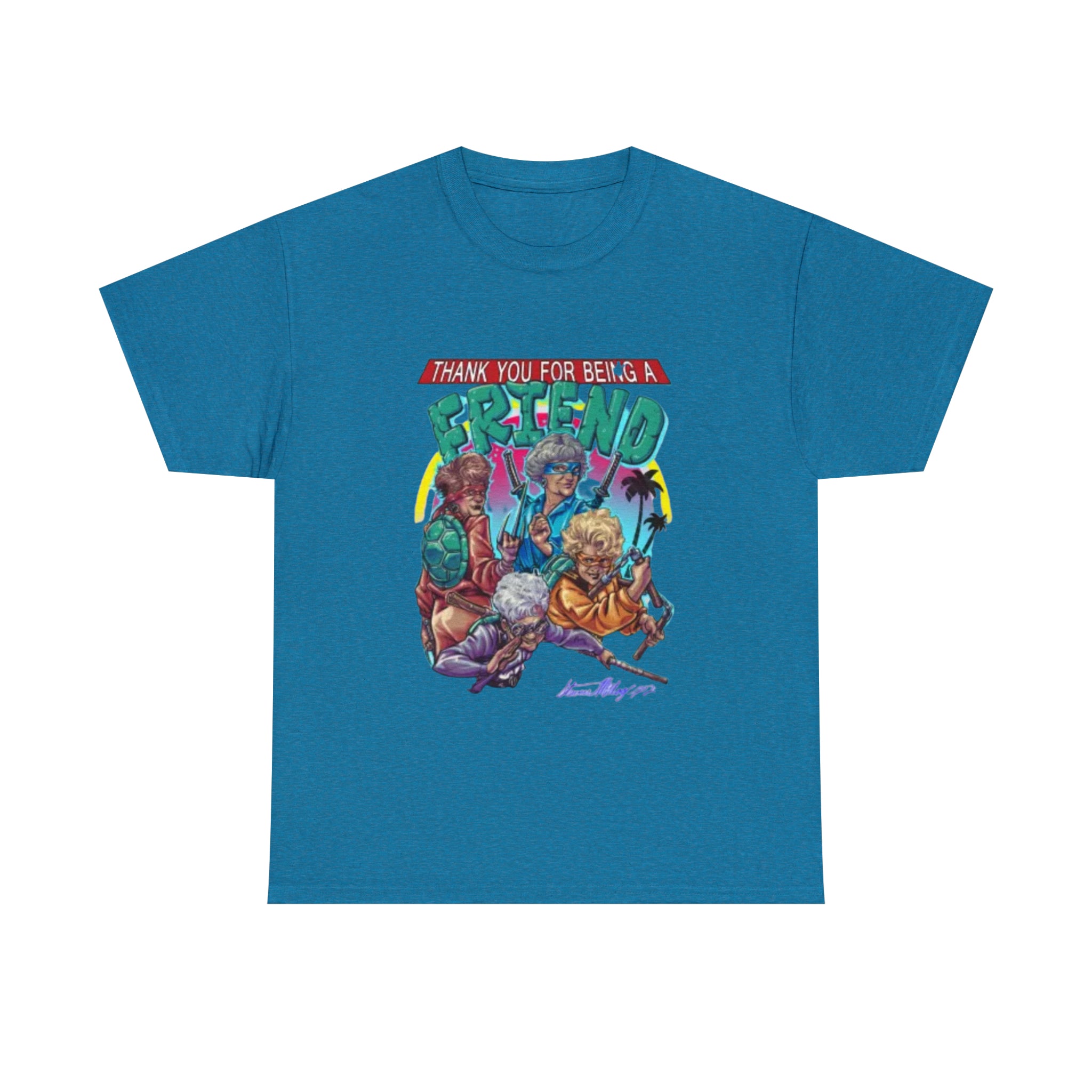The T-Shirtnage Mutant Ninja Turtles- Unisex Heavy Cotton T-Shirt - Creations by Chris and Carlos