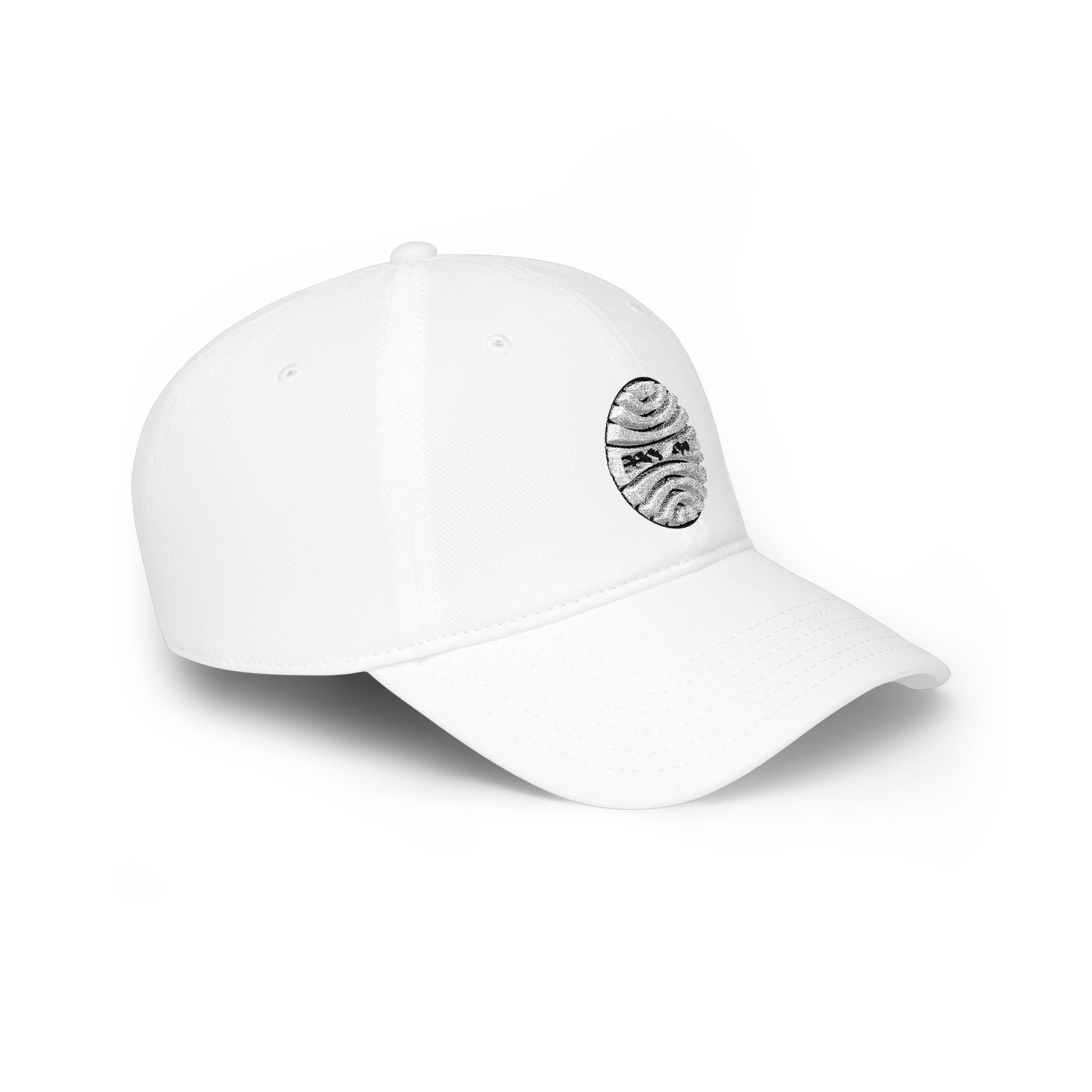 Pan Am Airlines Basketball Logo Low Profile Cap — Embroidered Sport Ball Dad Hat - Creations by Chris and Carlos