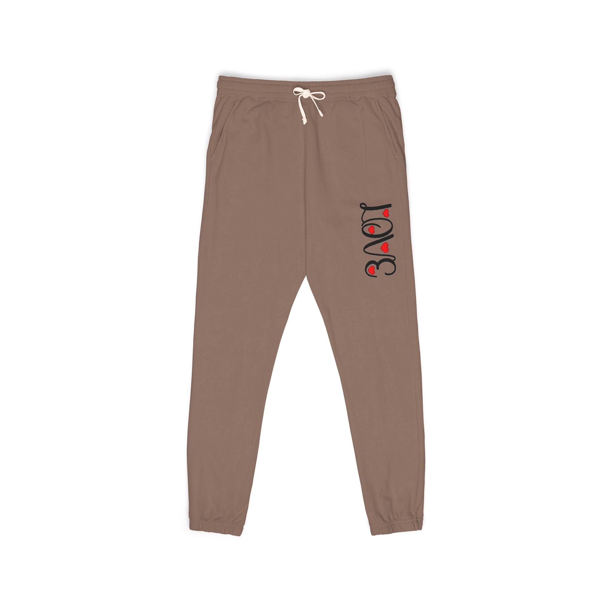 Love Unisex Garment-Dyed Fleece Sweatpants - Creations by Chris and Carlos