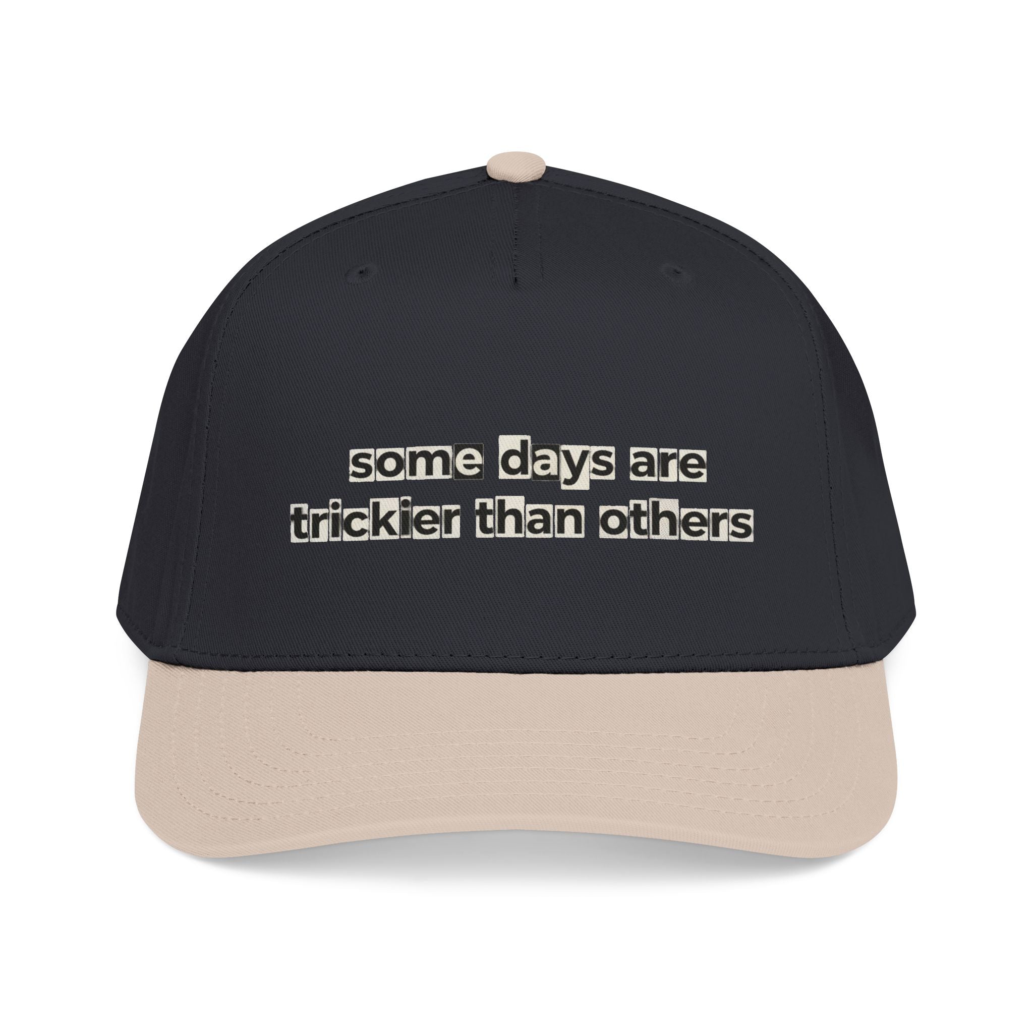Baseball Cap — "Some Days Are Trickier Than Others" Patch - Creations by Chris and Carlos