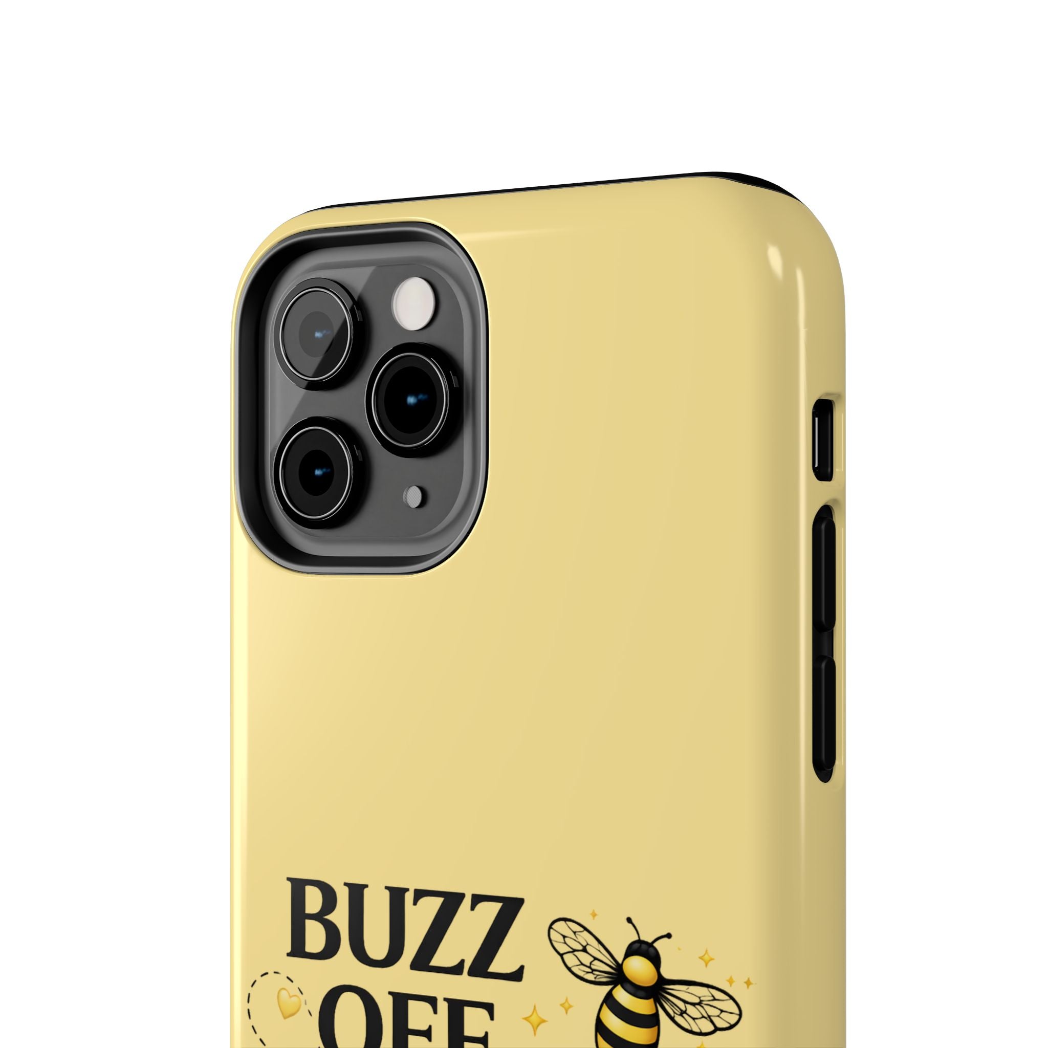 Buzz Off Bee Happy Always Phone Case - Creations by Chris and Carlos