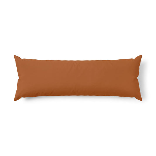 Boho Tile Pattern Body Pillow — Rustic Earth-Tone Lumbar Support - Creations by Chris and Carlos