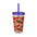 Mc Donald's Inspired- Sunsplash Tumbler with Straw, 16oz