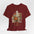 Pumpkin Season illustration Tee | Rustic Fall Pumpkin Stack, Plaid Blanket