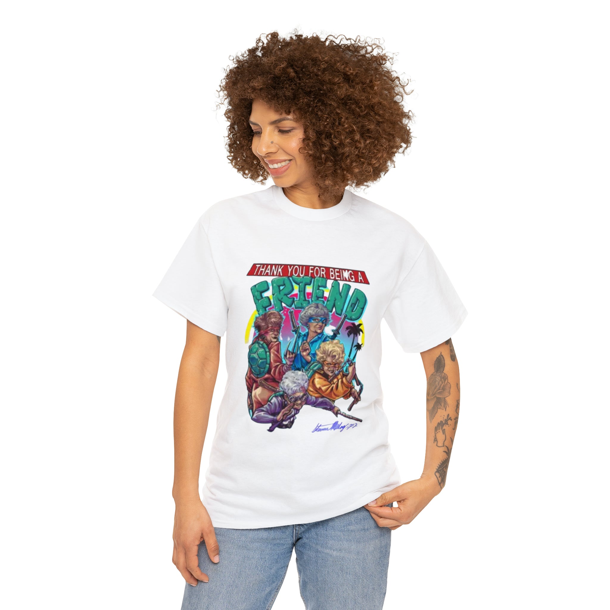 The T-Shirtnage Mutant Ninja Turtles- Unisex Heavy Cotton T-Shirt - Creations by Chris and Carlos