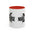 Make Noise Coffee Mug — Bold Black Accent Ceramic Mug (11/15 oz)