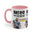 On Patrol Live Dont Mess Garo Brown- Accent Mugs