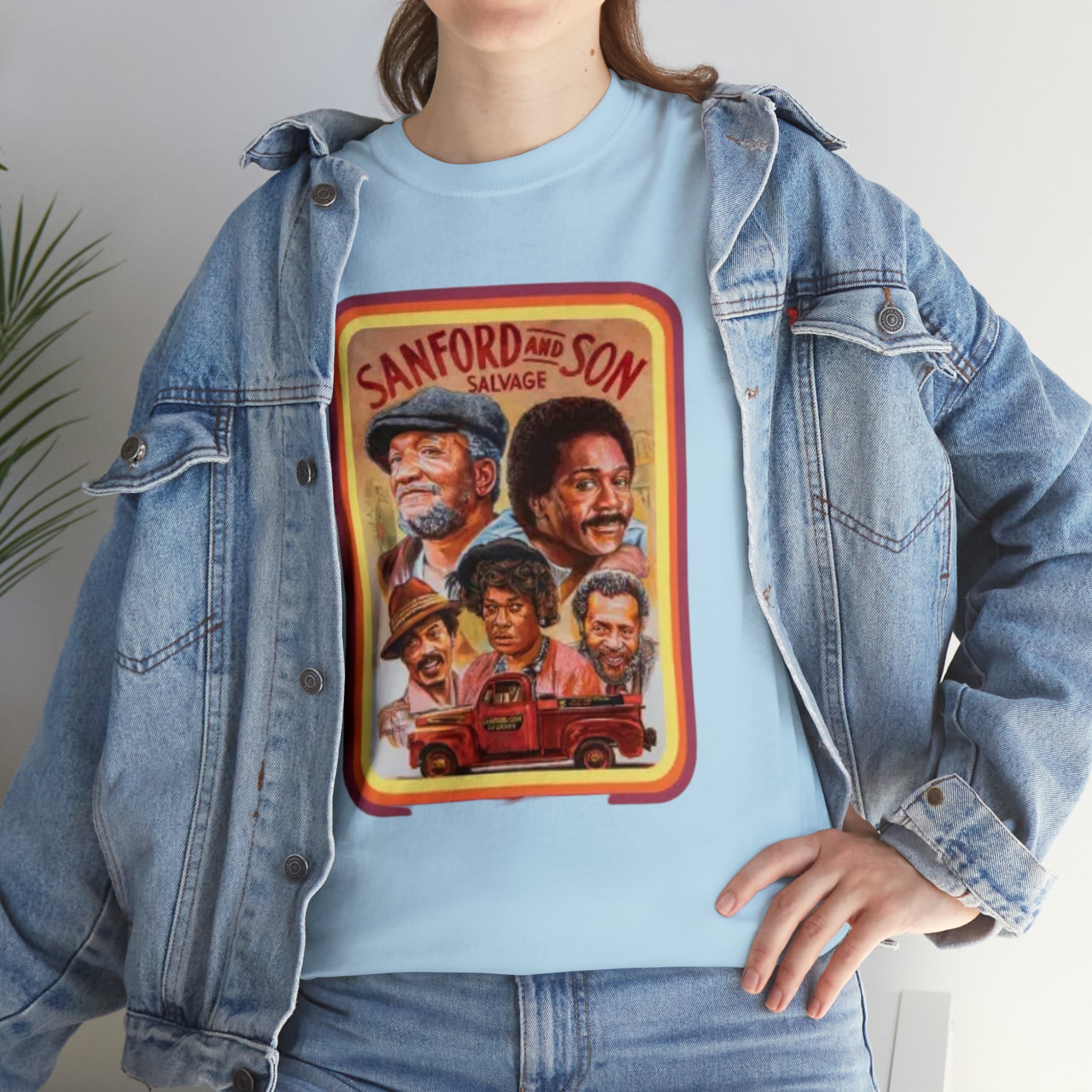 Sandford and Son 70's TV Show- Unisex Heavy Cotton T-Shirt - Creations by Chris and Carlos