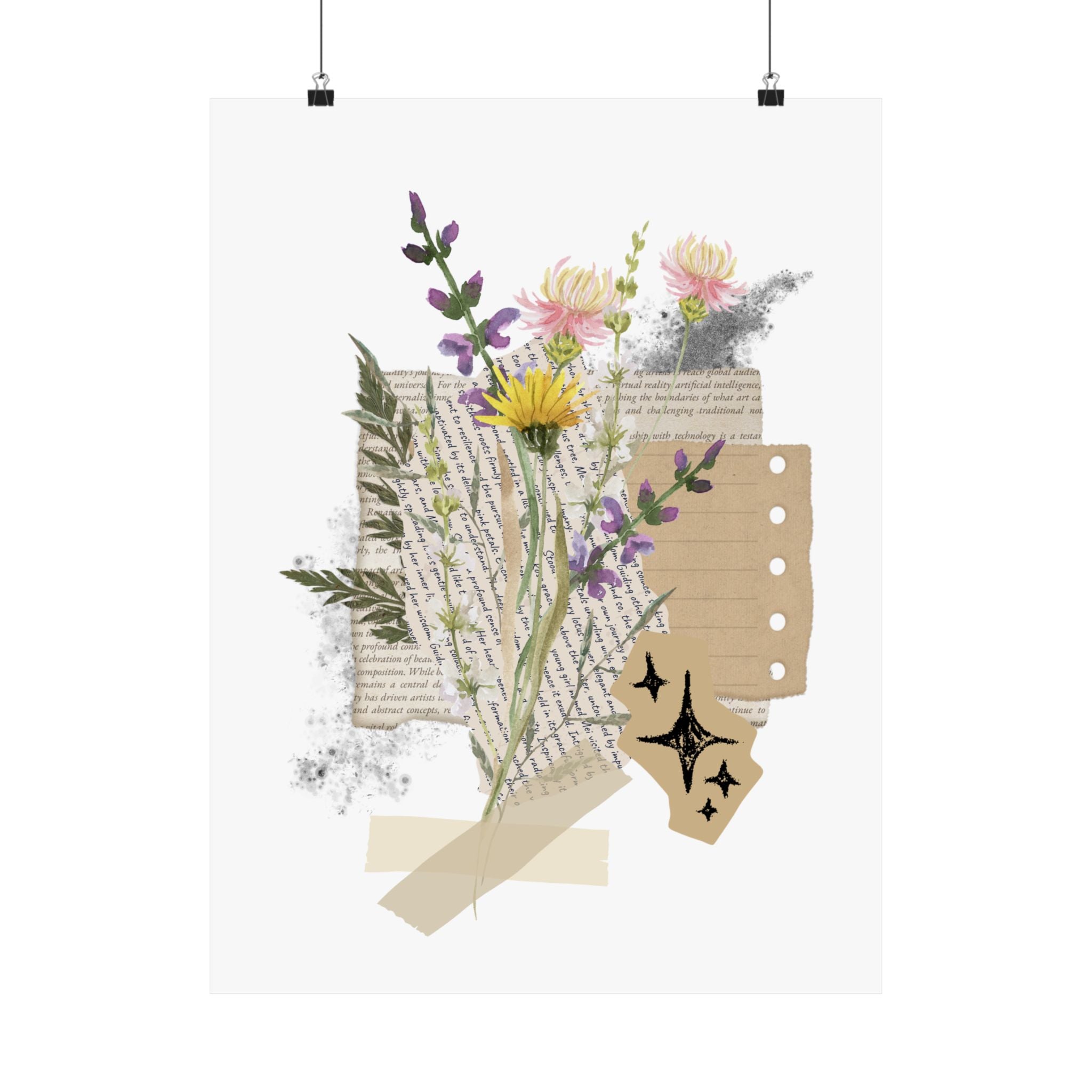 Briarwood Garden Matte Vertical Posters - Creations by Chris and Carlos