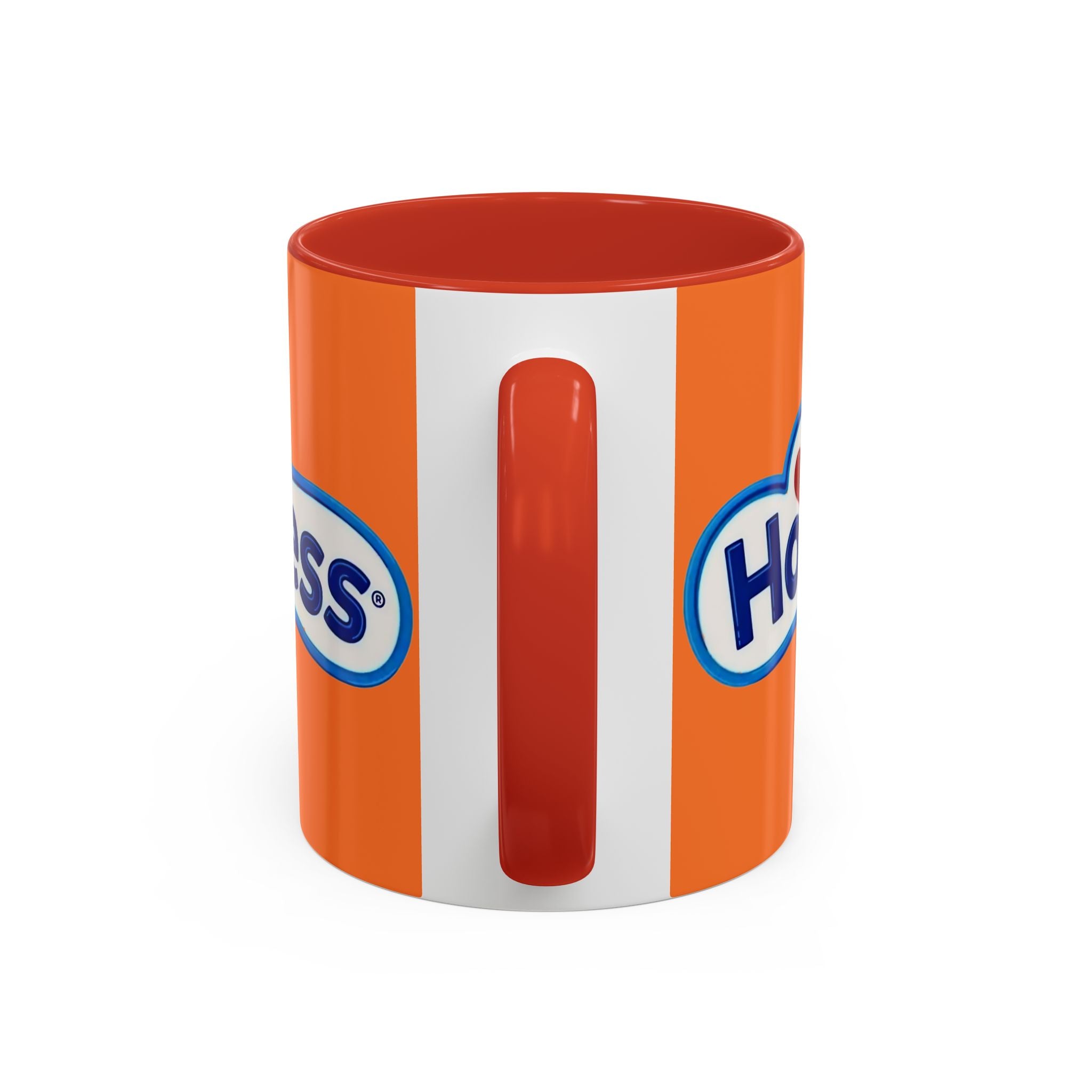 Hostess Logo Accent Coffee Mug — Retro Orange 11/15oz - Creations by Chris and Carlos