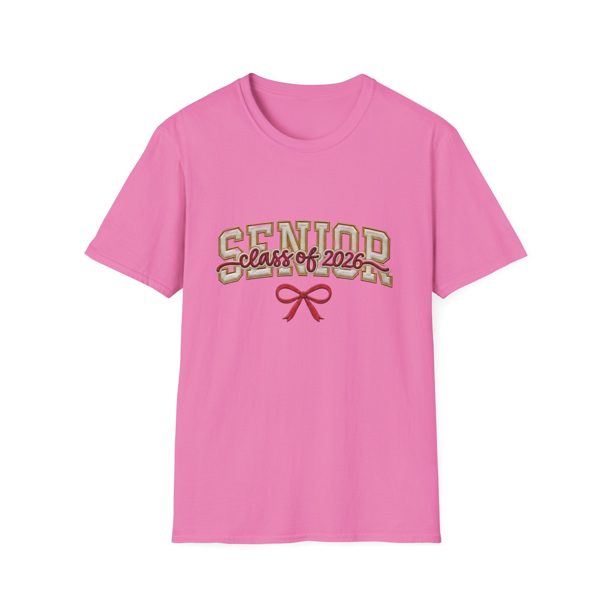 Senior Class of 2026 T-Shirt — Graduation Senior Tee with Ribbon - Creations by Chris and Carlos