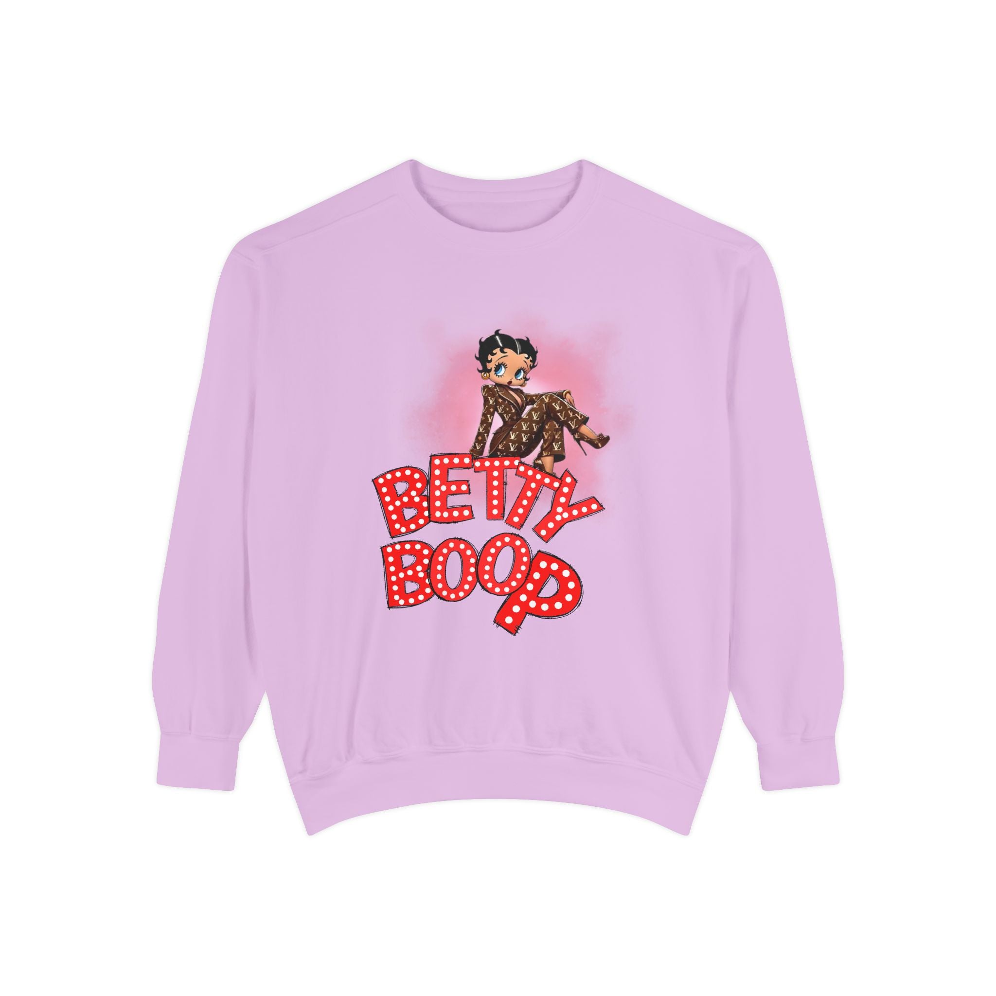 Betty Boop Retro Logo Sweatshirt - Creations by Chris and Carlos