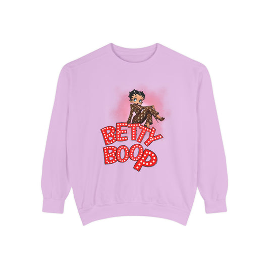 Betty Boop Retro Logo Sweatshirt - Creations by Chris and Carlos