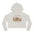 Cropped Hoodie - 'Love Shack Cottage Weekend Club' Vintage Floral Cabin Graphic