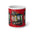 Jumbo Mug — RENT 30 Years Commemorative 20oz Coffee Cup Maureen Maroon