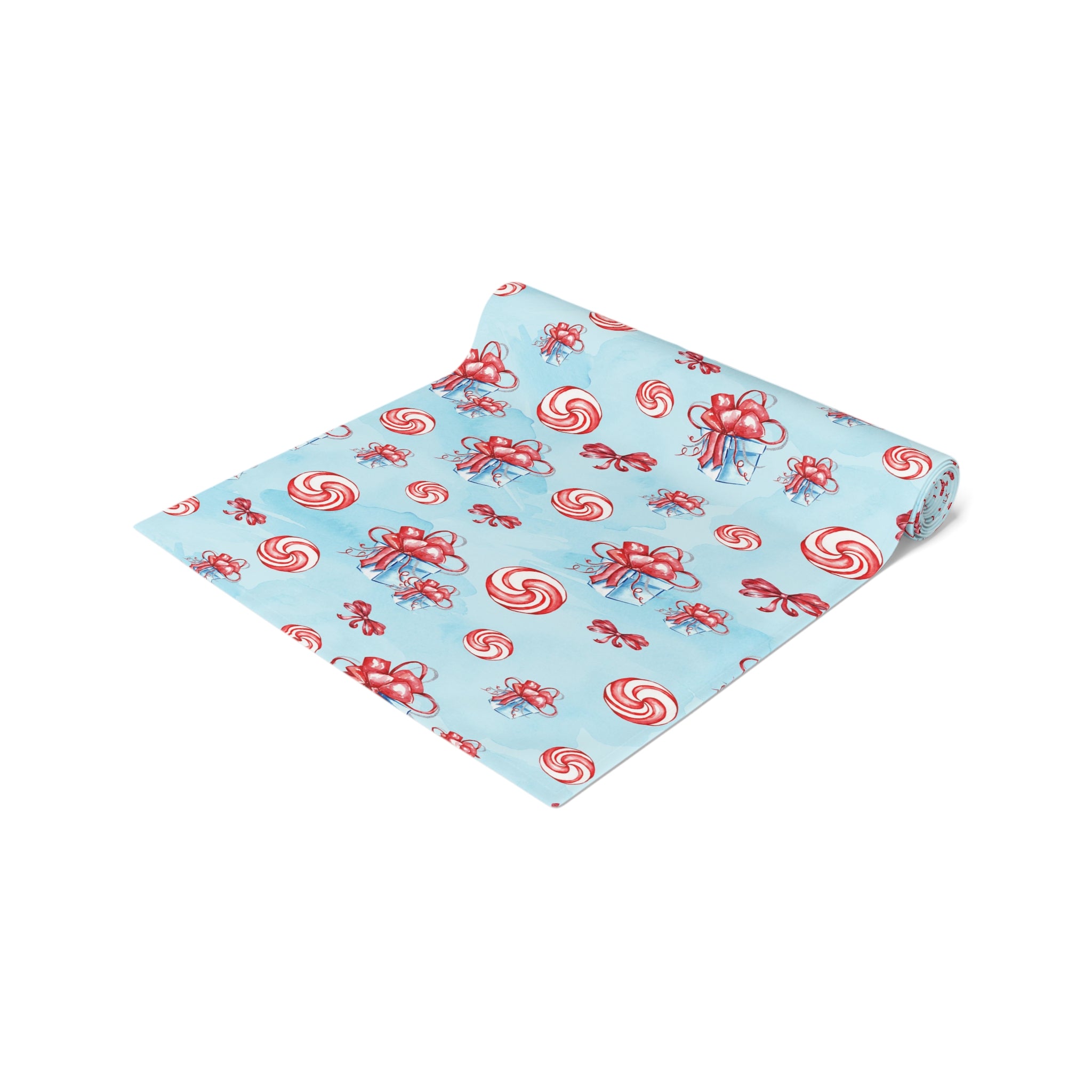 Holiday Candy- Table Runner (Cotton, Poly) - Creations by Chris and Carlos