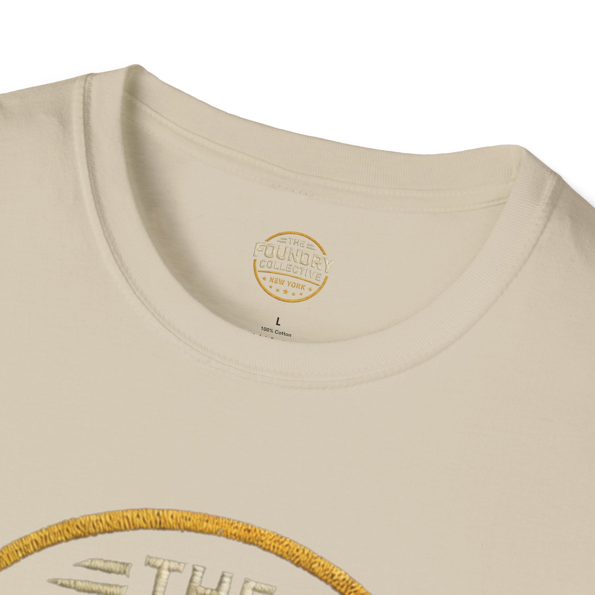 The Foundry Collective New York T-Shirt — Vintage Badge Logo Tee - Creations by Chris and Carlos