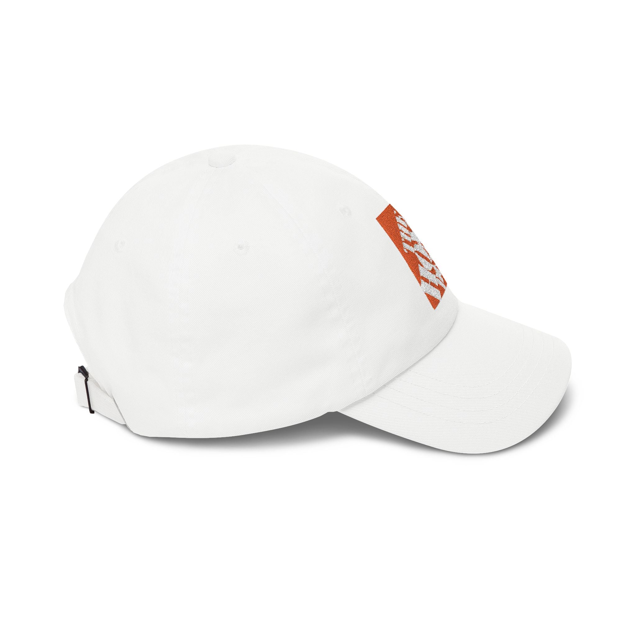 Dad Cap — Embroidered Orange Home Depot Logo Baseball Hat - Creations by Chris and Carlos