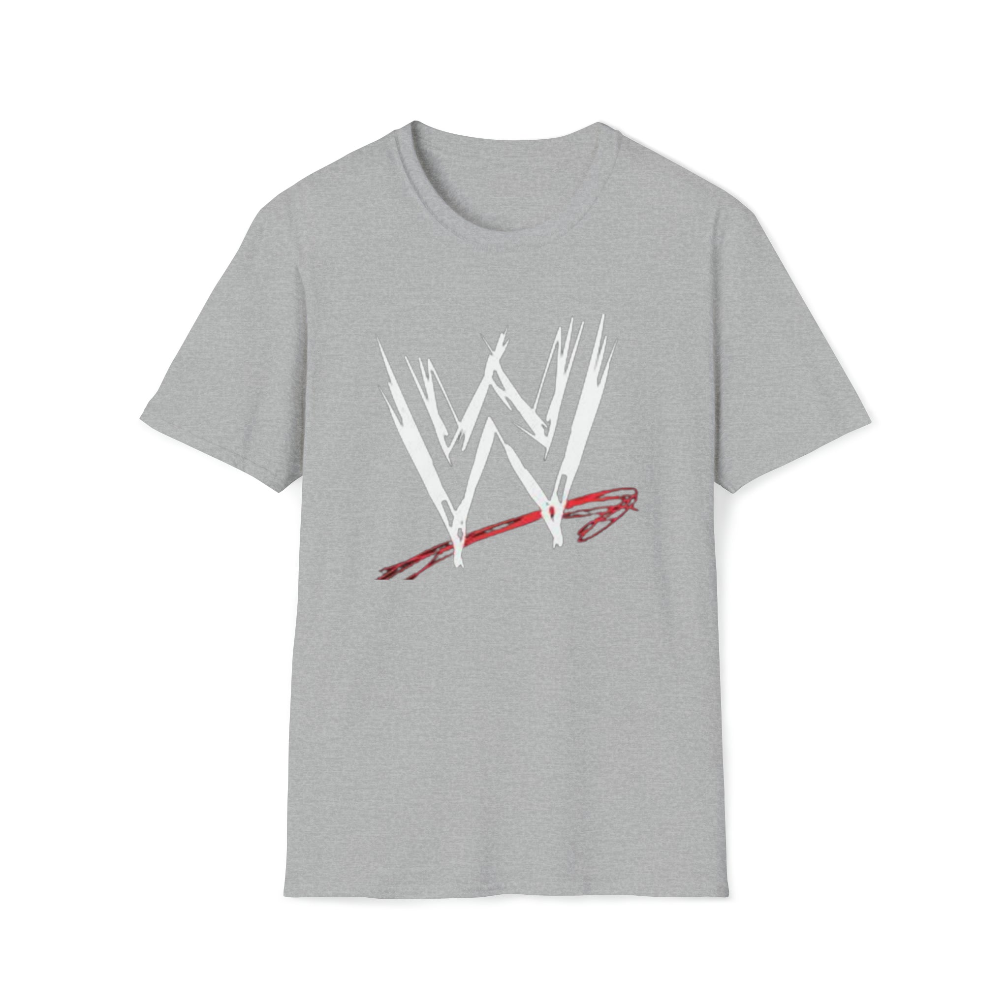 WWF Logo- Unisex Softstyle T-Shirt - Creations by Chris and Carlos