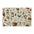 French Country Kitchen Washable Rug — Vintage Herb & Utensil Mat