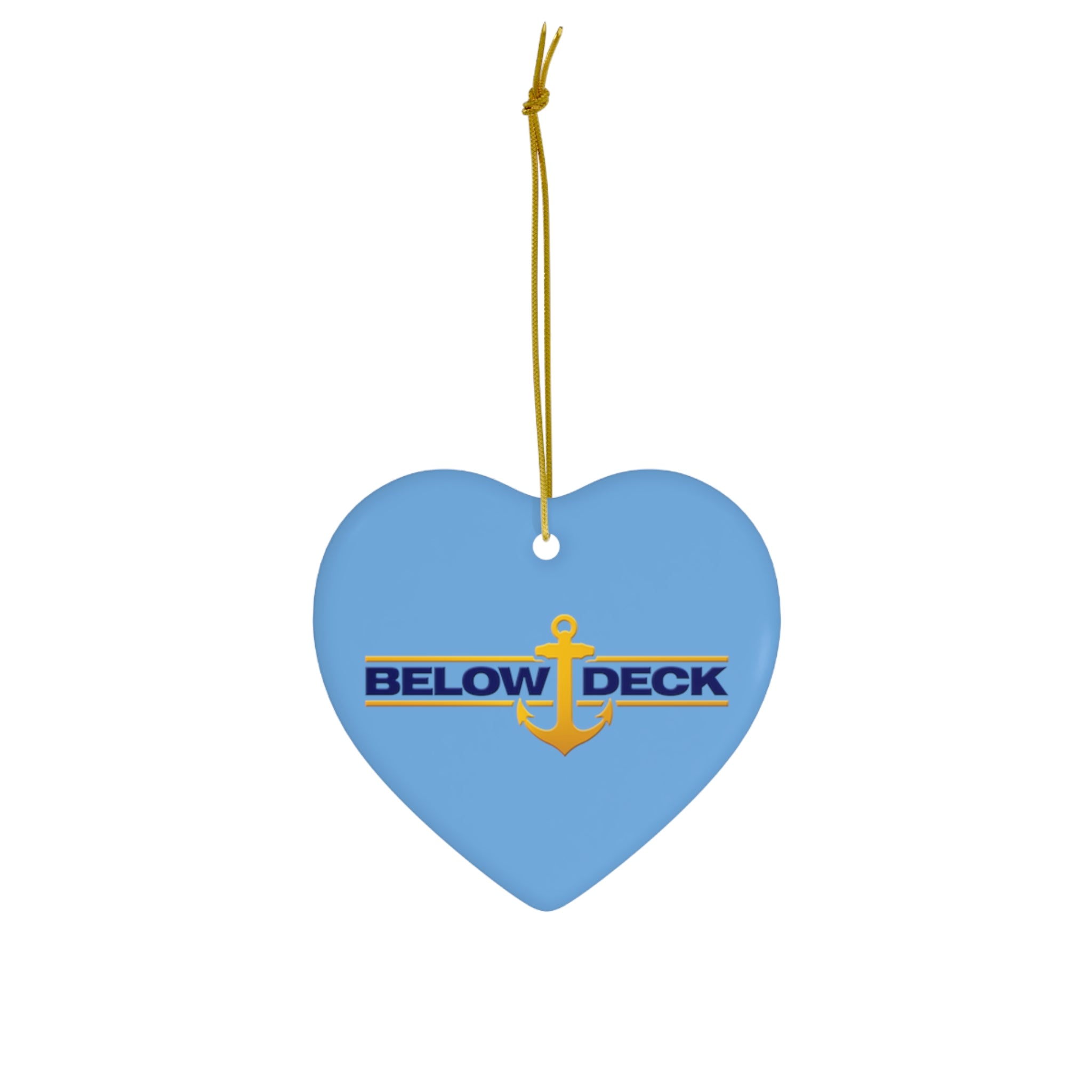 Below Deck- Ceramic Ornament, 4 Shapes - Creations by Chris and Carlos