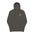 The Foundry Collective Pigment-Dyed Hoodie — Retro Sunburst Chest Logo, Vintage Washed Pullover