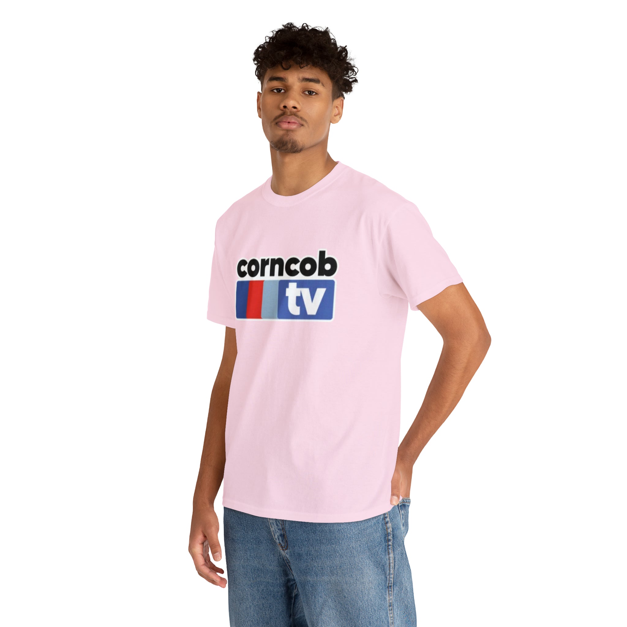 Corncob Tv- Unisex Heavy Cotton T-Shirt - Creations by Chris and Carlos