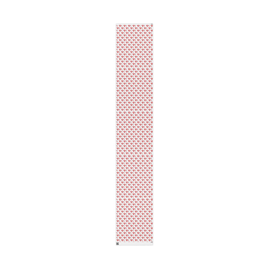 Wrapping Paper Roll — Red Ace of Diamonds Gem Pattern (Playing Card Gift Wrap) - Creations by Chris and Carlos