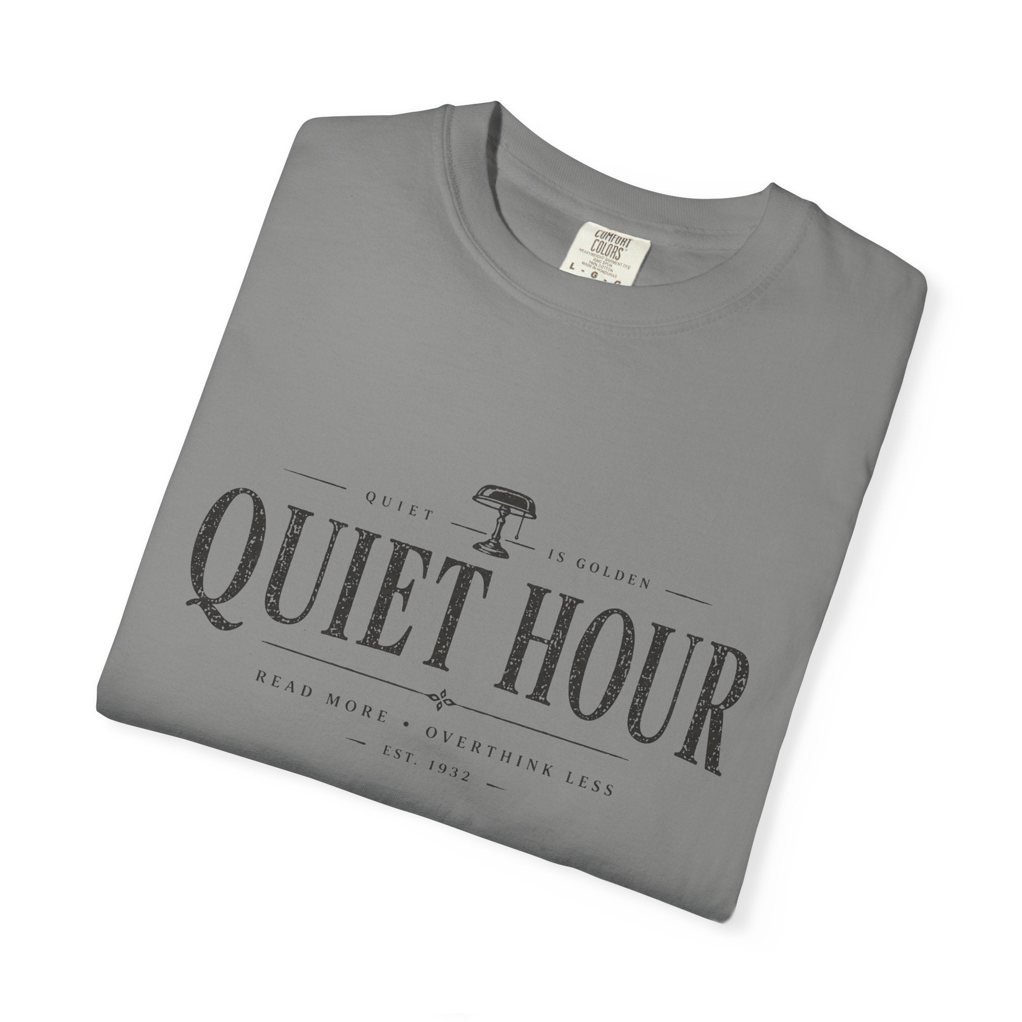 Quiet Hour T-Shirt — Vintage Relaxation Tee - Creations by Chris and Carlos