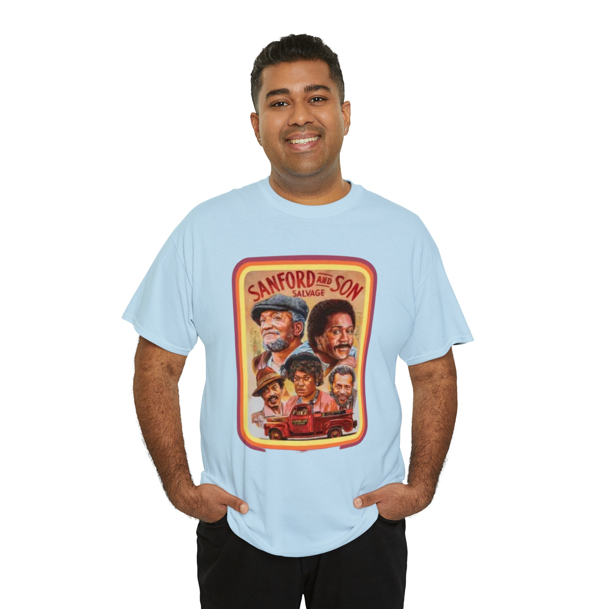 Sandford and Son 70's TV Show- Unisex Heavy Cotton T-Shirt - Creations by Chris and Carlos