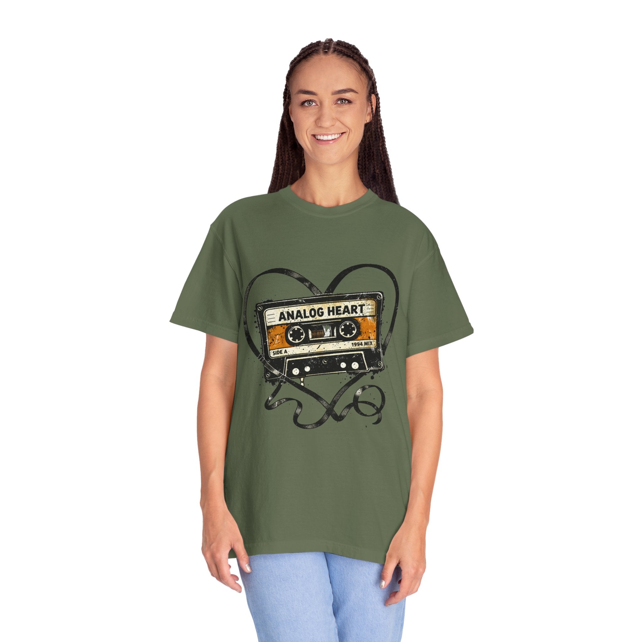 Analog Heart Cassette T-Shirt - Creations by Chris and Carlos