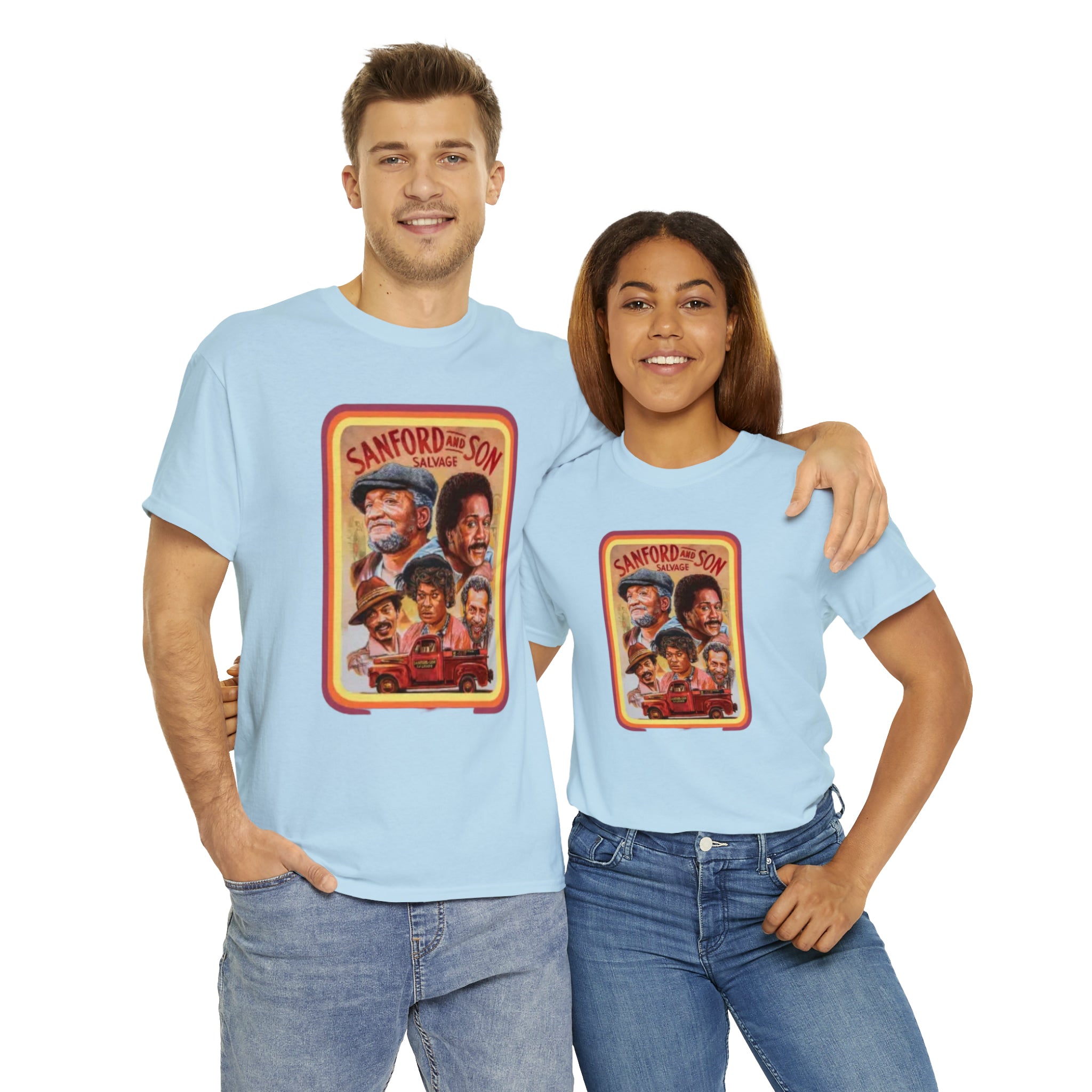 Sandford and Son 70's TV Show- Unisex Heavy Cotton T-Shirt - Creations by Chris and Carlos