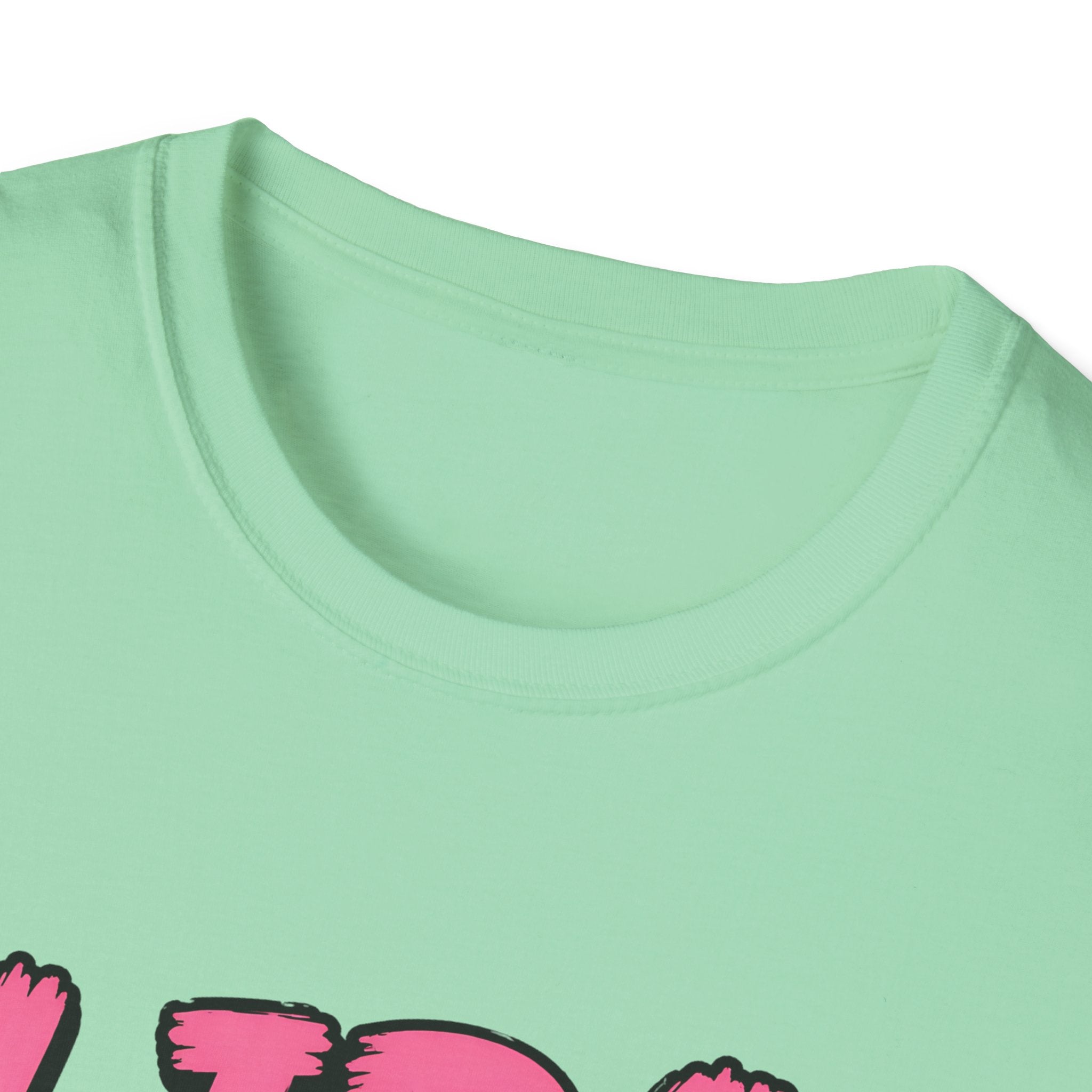 Lida Bida Boda Butt Graphic T-Shirt — TIK TOK FAMOUS Colorful Retro Bubble Letter Tee - Creations by Chris and Carlos