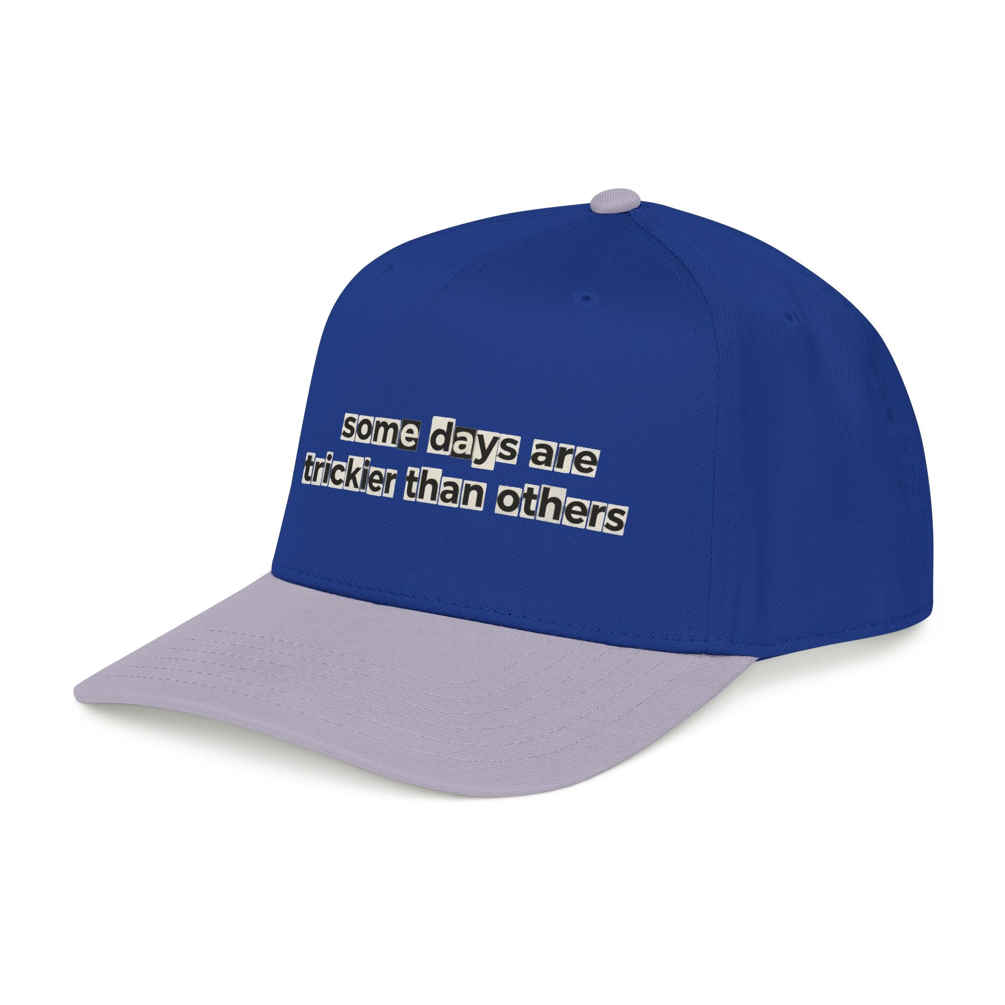 Baseball Cap — "Some Days Are Trickier Than Others" Patch - Creations by Chris and Carlos