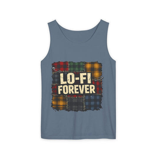 Lo-Fi Forever Plaid Tank Top - Creations by Chris and Carlos