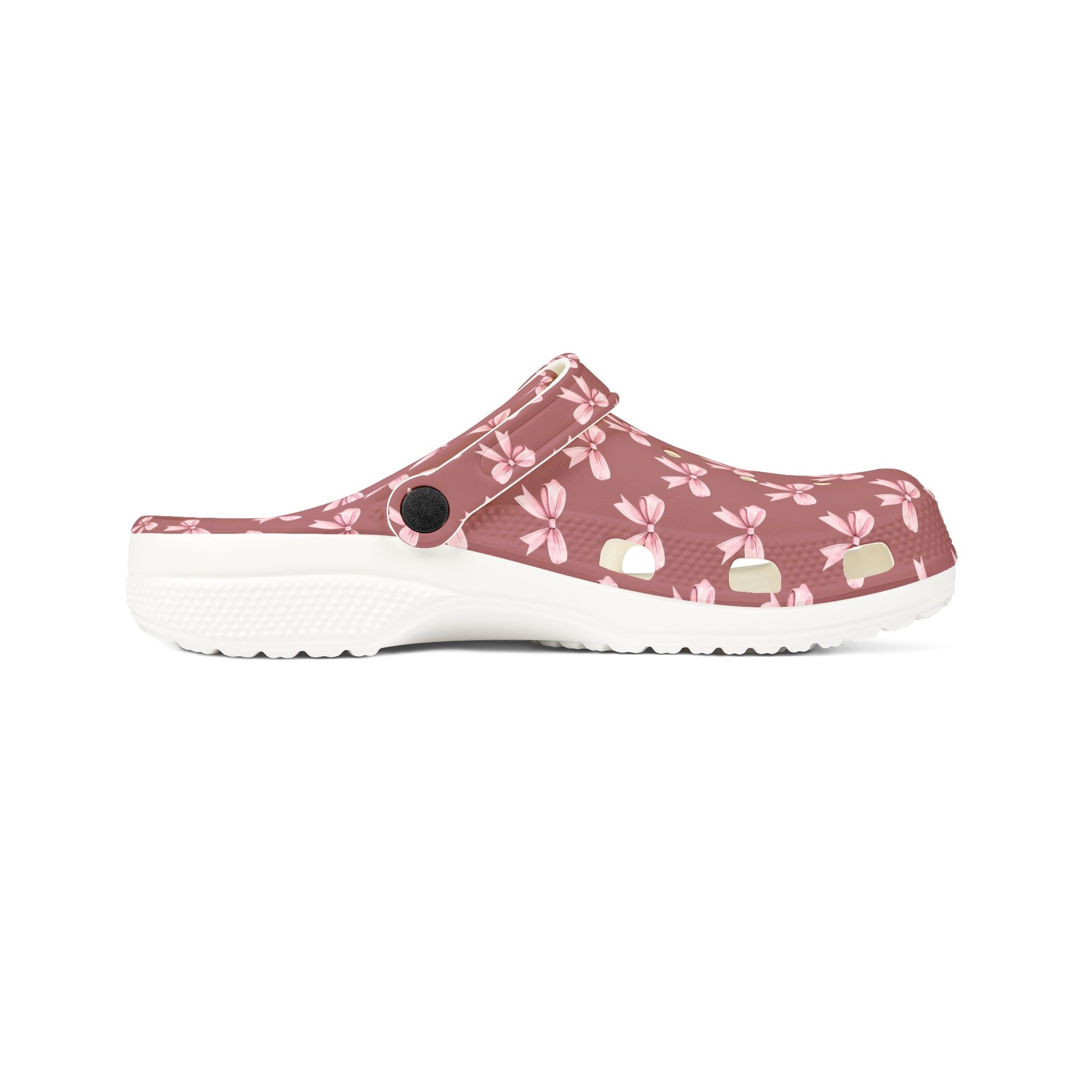 Floral Pink EVA Foam Clogs — Comfortable Garden-Style Slip-On Shoes - Creations by Chris and Carlos