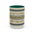 Botanical Stripe Ceramic Mug — Olive & Navy Patterned Coffee Cup (11oz/15oz) - Creations by Chris and Carlos