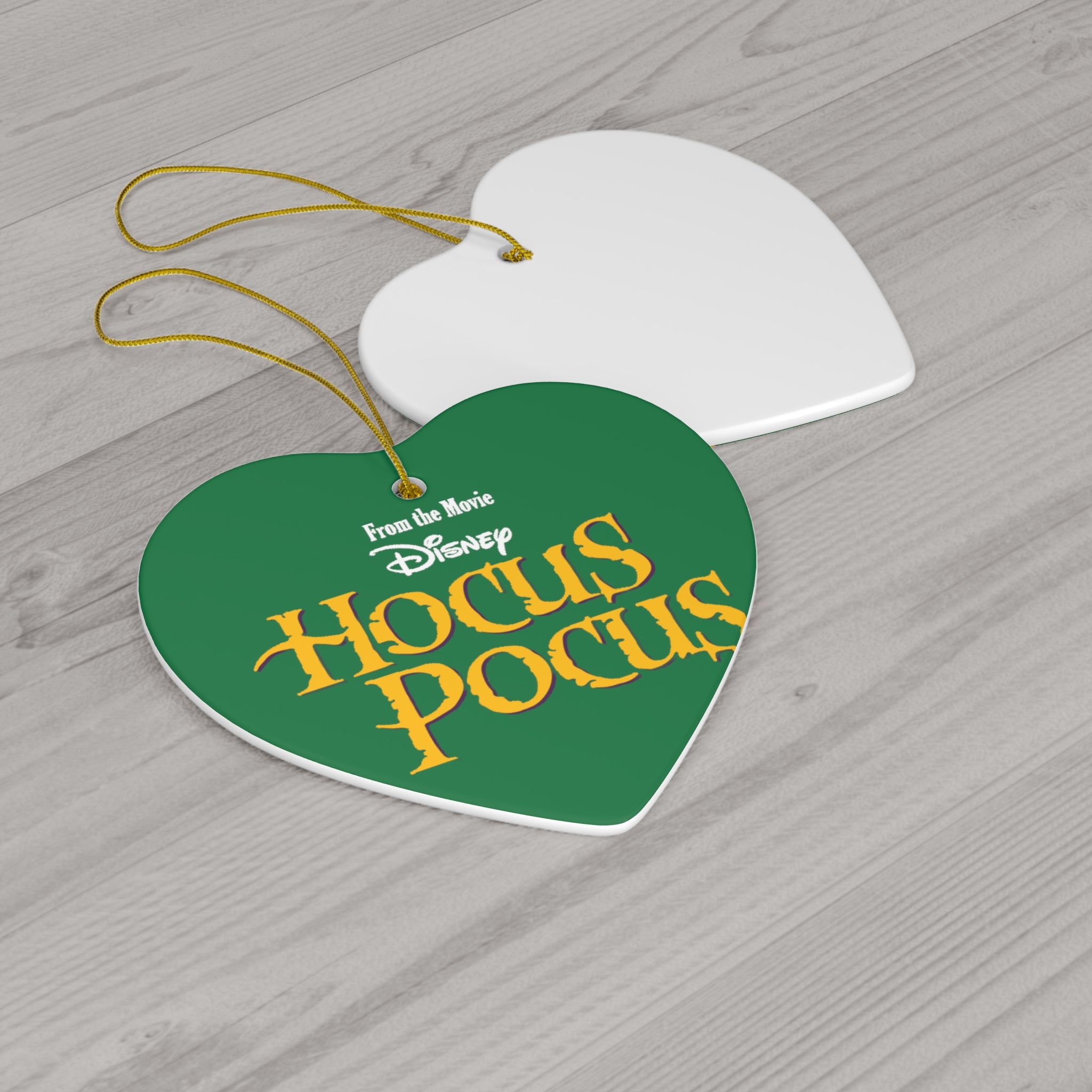 Hocus Pocus- Ceramic Ornament, 4 Shapes - Creations by Chris and Carlos