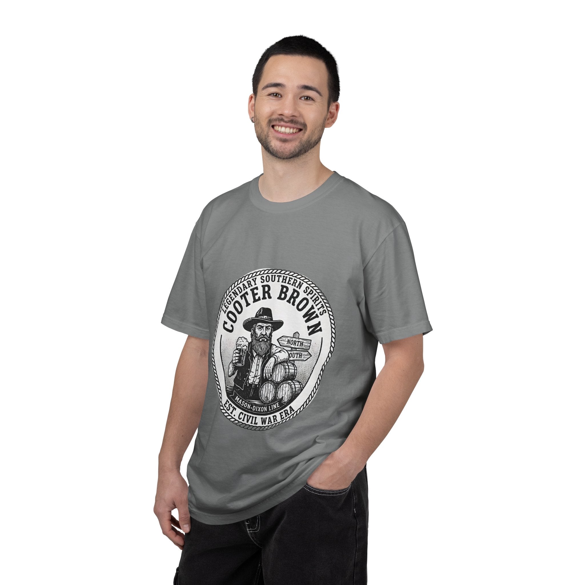 Cooter Brown Vintage Southern Graphic T-Shirt - Creations by Chris and Carlos