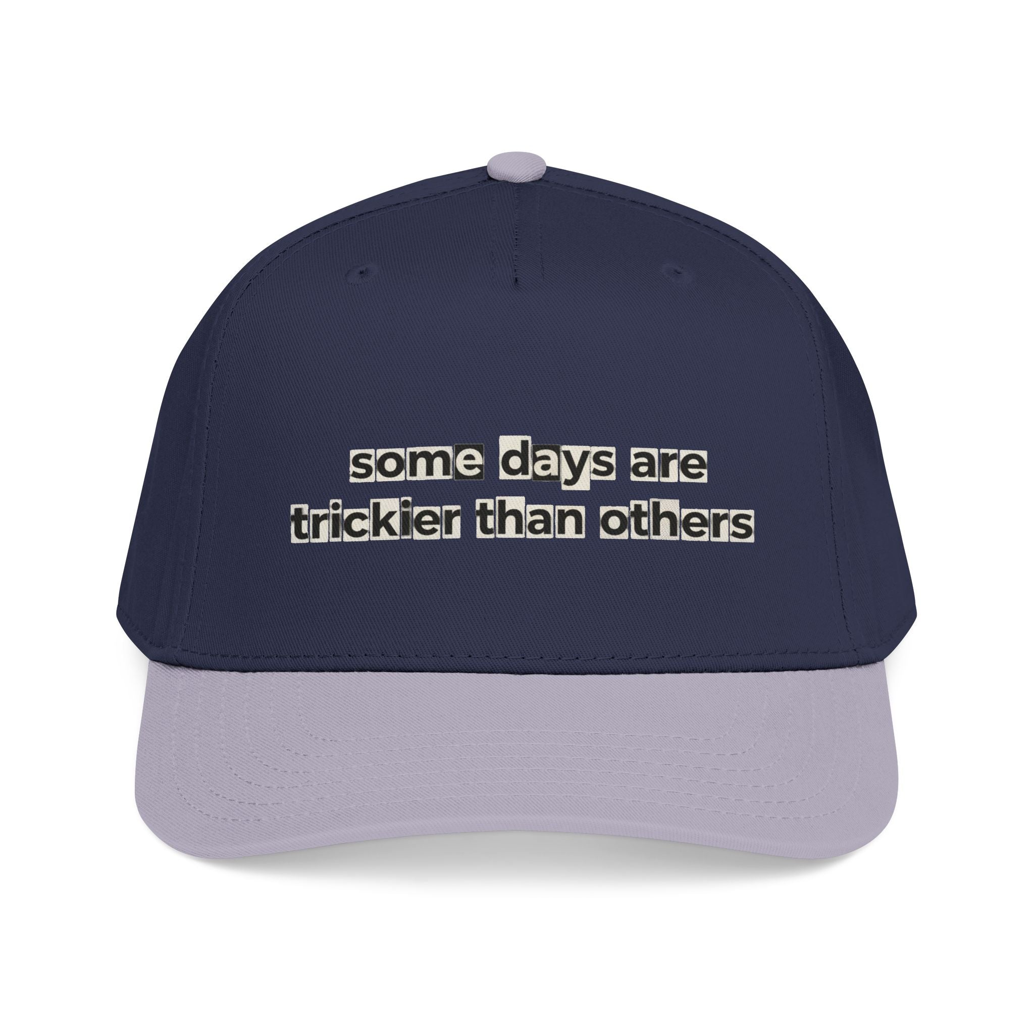 Baseball Cap — "Some Days Are Trickier Than Others" Patch - Creations by Chris and Carlos