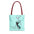 Fashion Sketch Tote Bag – Chic Aqua Illustration Tote - Creations by Chris and Carlos