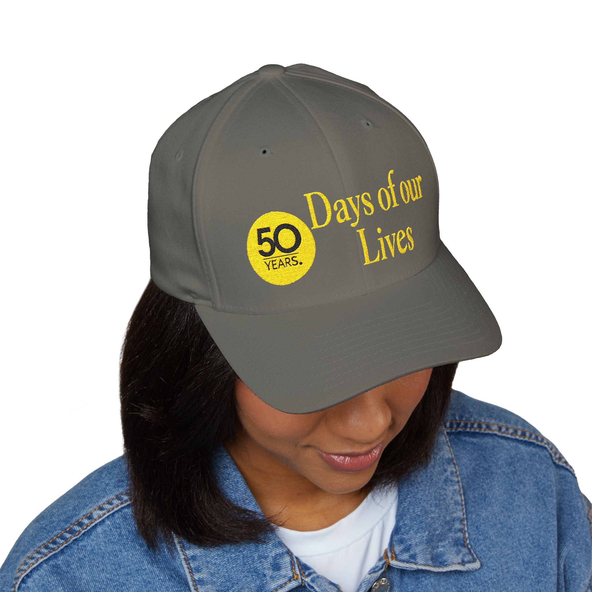 Days of Our Lives Embroidered Cap, Stylish Baseball Hat, Gift for Fans, Summer Accessory, Adjustable Cap - Creations by Chris and Carlos