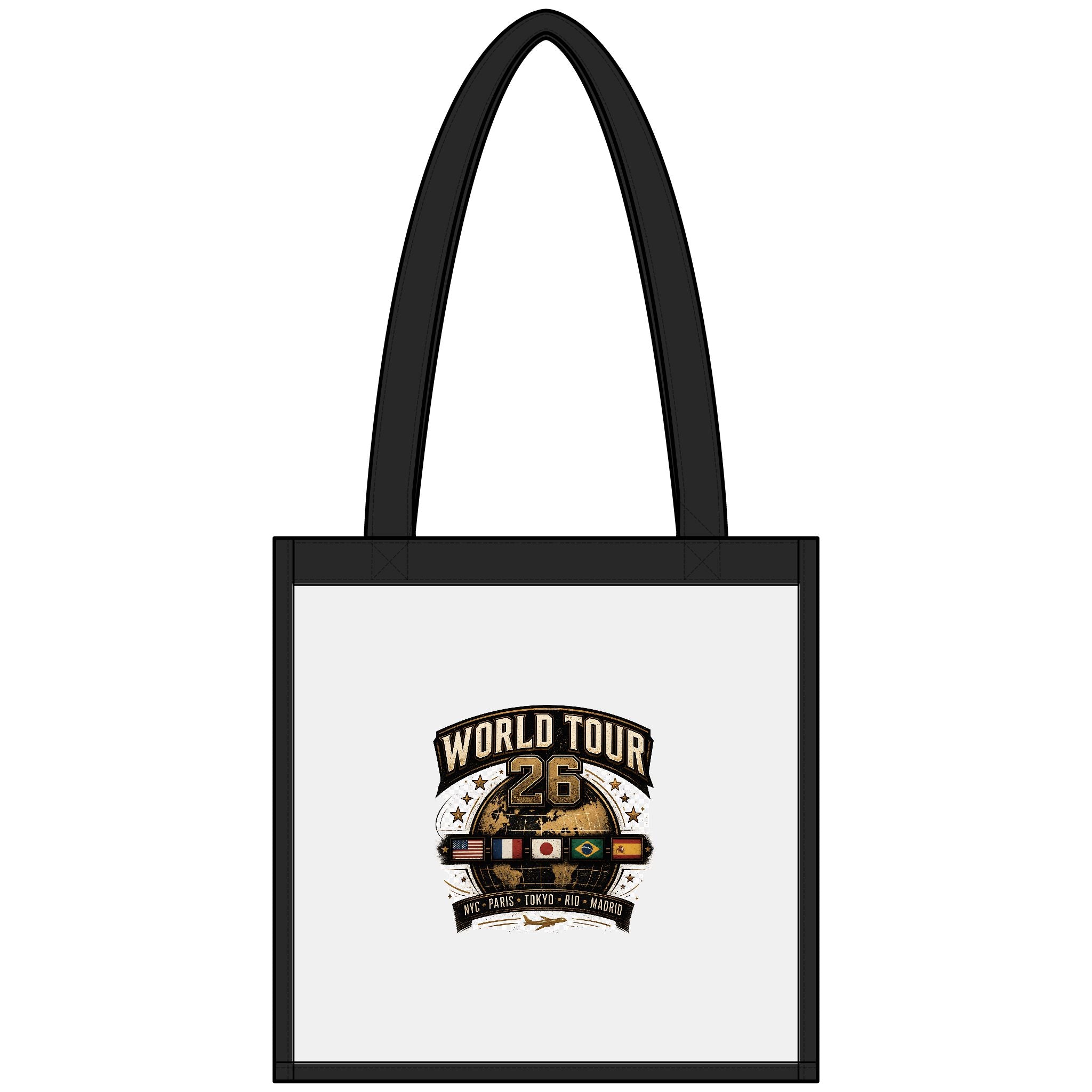World Tour 25 Clear Stadium Tote — Concert Keepsake Clear Bag - Creations by Chris and Carlos