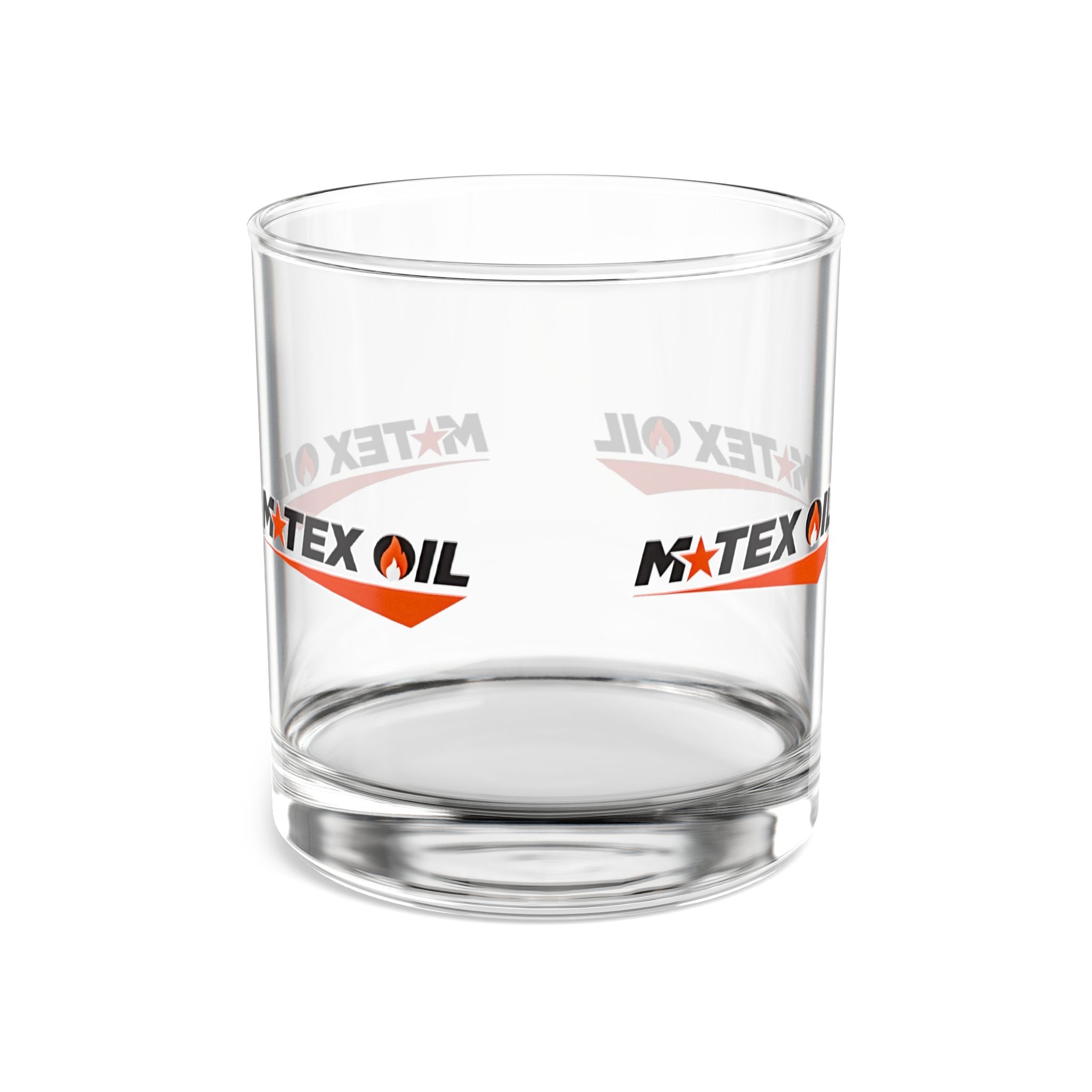 Landman- TV Show 10oz Branded Rocks Glass — Matex Oil Logo Whiskey Tumbler - Creations by Chris and Carlos