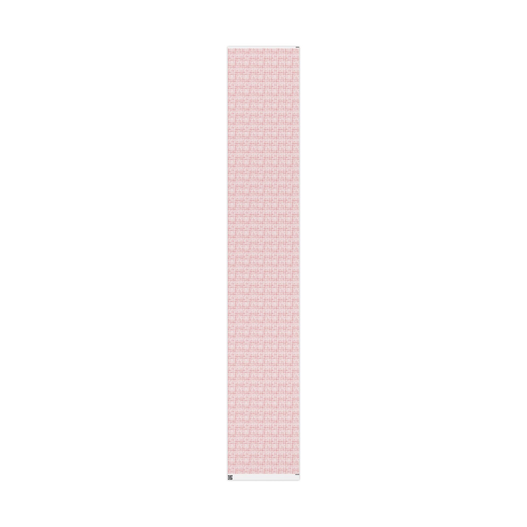 Pink Buffalo Check Wrapping Paper Roll — Classic Gingham Gift Wrap for Birthdays, Baby Showers, and Bridal Showers - Creations by Chris and Carlos