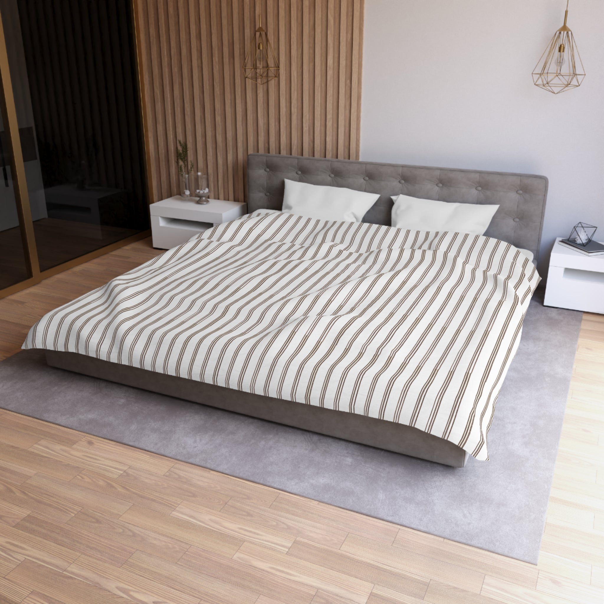 Old Soul Harvest™ Harvest Stripe Duvet Cover - Duvet Cover from the Old Soul Harvest Bedding collection